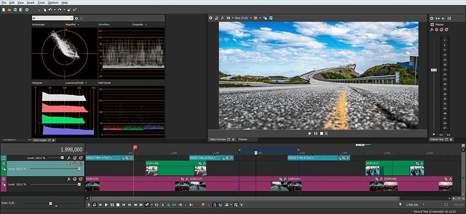sony-vegas-pro-16-grensesnitt